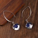 the EMERALD LEAF - 1 Pair of Stylish Bohemian Women's Earrings