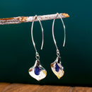 the EMERALD LEAF - 1 Pair of Stylish Bohemian Women's Earrings