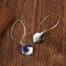 the EMERALD LEAF - 1 Pair of Stylish Bohemian Women's Earrings