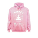 the MANIFESTOR - Manifest That Shit Mandala Law of Attraction Spiritual Hooded Pullover/Hoodies