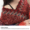 the BOHO CAPE - Women's Bohemian Daily Wear Thick Knitted Poncho Coat/Cape
