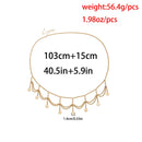 the BELLY COINS - Boho Multi-Level Gold Color Coin Pendant Waist Chain for Women, Fashion Jewelry Belt Body Chains Party Gift Jewelry