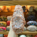 the ROSE GARDEN - Women Rhinestones Clutch Bag, Women Crystal Evening Bag, Wedding Party Dinner Handbags, Bridal Diamond Purses