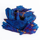 the PEACOCK FEATHER - Black Tourmaline Peacock Feather Electroplated Crystal Healing Reiki Mineral Specimen DIY Jewelry, Home Decoration Rainbow Stone