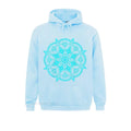 Design Mandala Flower Symbol Spiritual Yoga Mantra Tee Women&#39;s Sweatshirts New Fashion Oversized Hoodie Men Hoodies Clothes