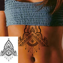 the TATTOO - 1 PIECE Temporary Tattoo Spiritual Symbols Body Art