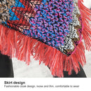 the BOHO CAPE - Women's Bohemian Daily Wear Thick Knitted Poncho Coat/Cape