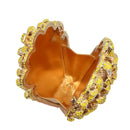 the FRY BAG - French Fries Bag, Elegant Bling Women Crystal Clutch Evening Bags, Rhinestone Minaudiere Handbags, Wedding Party Bags