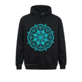 Design Mandala Flower Symbol Spiritual Yoga Mantra Tee Women&#39;s Sweatshirts New Fashion Oversized Hoodie Men Hoodies Clothes