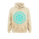 the MANDALA - Flower Symbol Spiritual Yoga Mantra Oversized Hoodies Sweatshirts