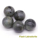 the CHAKRA BALLS - 5PCS / Set Mini 16mm Natural Stones Crystals Round Balls, Healing Reiki Amethyst Rose Quartz Energy Chakra Globe Balls