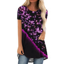 the ABSTRACT - Fashion Abstract Graphics T-Shirts Floral 3D Printed Oversized Streetwear Tunic Tops