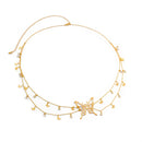 the BUTTERFLY BODY - Boho Sexy Hollow Butterfly Waist Belly Belt Chain for Women, Summer Bikini Crystal Tassel Pendant Link Body Jewelry Gift