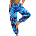 Women'S Pants Women'S Sweatpants Hippie Bohemian Palazzo Yoga Scrunched Bottom Women'S Tie Dye Harem Pants Vetement Femme