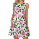 the EXOCTIC BOHO - Bohemian Hawaiian Style Summer Sleeveless Short Skirt Fashion Beach Surfing Party Dress for Women