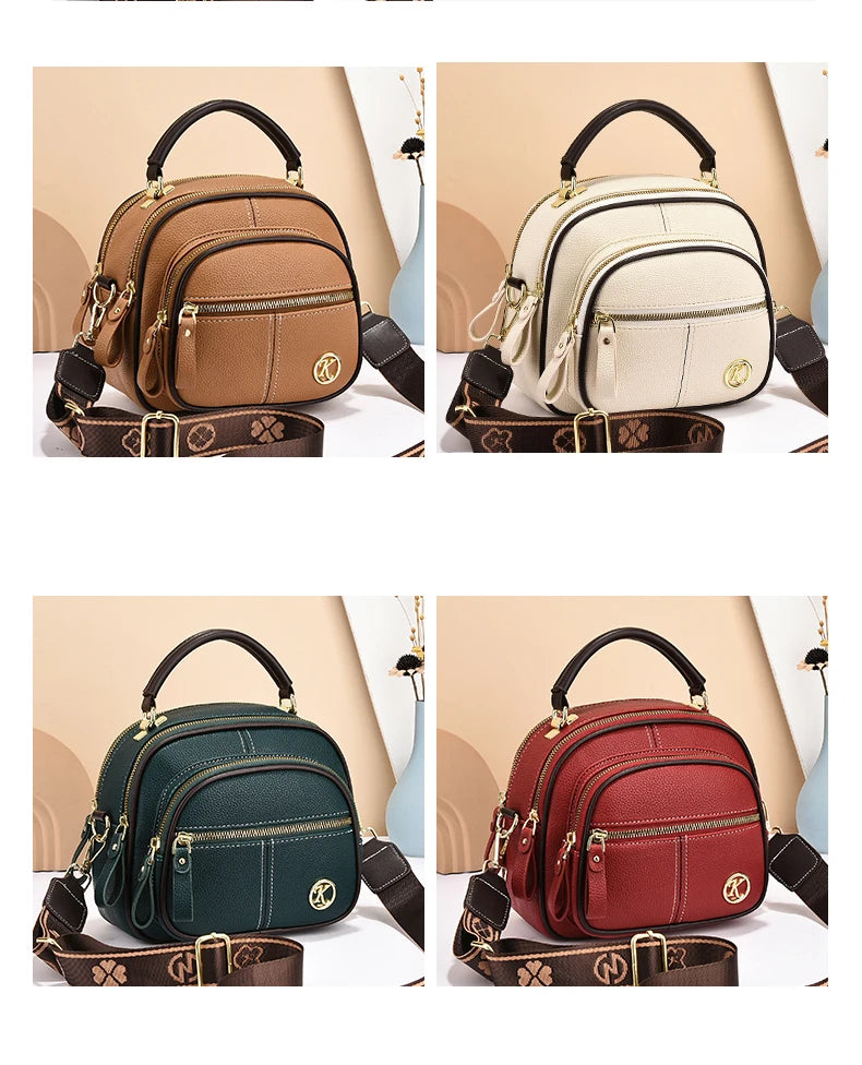 the BARREL BAG - Mini Fashion Crossbody Bag, Trendy Multi-Layer Shoulder Bag, Women's Casual Handbag & Purse