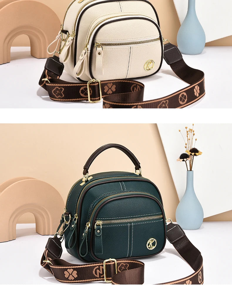 the BARREL BAG - Mini Fashion Crossbody Bag, Trendy Multi-Layer Shoulder Bag, Women's Casual Handbag & Purse