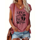 the BEACH TANK - Spring/Summer Fashion Letter Printed Sleeveless Beach Tank Tops for Women