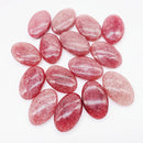 the STRAWBERRY STONE - 1pc Natural Strawberry Quartz Energy Reiki Stone. Crystal Quartz Healing, High Quality Gemstone for Gifts