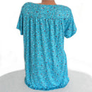 the BAGGY BOHO BLOUSE - Casual Large Size V-Neck Fashion Summer Printed Loose Bottoming Bohemian Shirt