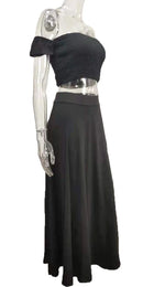 the SALSA BOHO - Elegant Bohemian Summer Sexy 2 Piece Sets Top and Skirt for Women