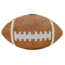 the FOOTBALLER - Football Shape Fashion Handbag. Large Capacity Rhinestone Bling Purse with Shoulder Chain, Shiny Diamond Purse