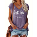 the BEACH TANK - Spring/Summer Fashion Letter Printed Sleeveless Beach Tank Tops for Women