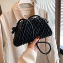 the BASKETWAVE - Luxury Brand Shoulder Bag for Women, Fashion Embroidered Thread Messenger Bag, Cute Purse Crossbody Bag, Designer Clutch Hobos