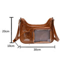 the SEE ME NOW - Shoulder Bag Women Transparent Bag, School Crossbody Bag, Female Japanese Designer Preppy Handbag/Purse