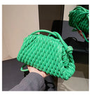 the BASKETWAVE - Luxury Brand Shoulder Bag for Women, Fashion Embroidered Thread Messenger Bag, Cute Purse Crossbody Bag, Designer Clutch Hobos