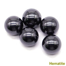 the CHAKRA BALLS - 5PCS / Set Mini 16mm Natural Stones Crystals Round Balls, Healing Reiki Amethyst Rose Quartz Energy Chakra Globe Balls