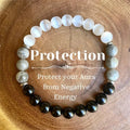 the INTENTION BRACELET - Men/Women Wealth Bracelet, Stone Handicrafts Accessory Natural Stone Bracelet for Men/Women