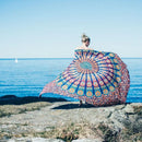 the KALEIDOSCOPE - New Indian Mandala Tapestry, Hippie Home Decorative Wall Hanging, Bohemia Beach Mat Tablecloth