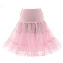 the PETTICOAT - Women's 50s Vintage Tulle Petticoat Half Slip Tutu Underskirt