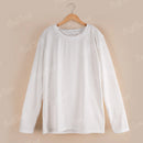 the NATIVE NAVAJO - Vintage Pattern Long Sleeves Autumn Loose Pullover Shirts for Women