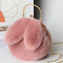 the BUNNY BAG - Cute Plush Rabbit Crossbody Bags for Women, Cute Purses and Handbags, New Rabbit Ear Shoulder Messenger Bag