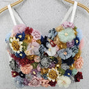 the ROCK STAR - Women's Sexy Luxury Camis Crop Corset Tank Top Bralette Push Up Bra