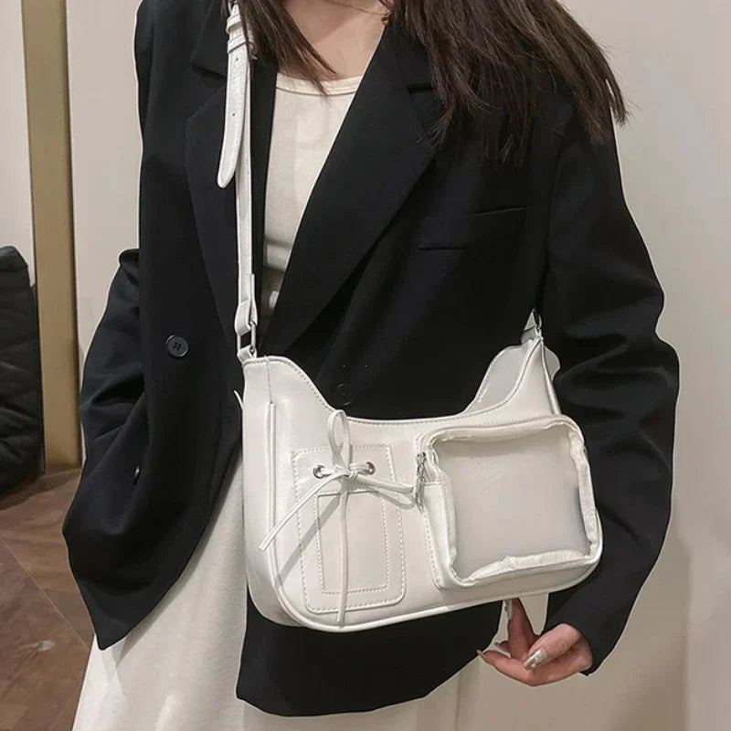 the SEE ME NOW - Shoulder Bag Women Transparent Bag, School Crossbody Bag, Female Japanese Designer Preppy Handbag/Purse