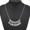 the STATEMENT - Bohemia Turquoise Stone Necklace for Women Chokers Handmade Pendants Necklaces Statement Jewelry