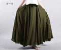 Fashion Clothes Women Clothing Skirts Vintage Y2k Elegant Streetwear Bohemian Cotton Linen Casual Vestido De Festa Long Skirt