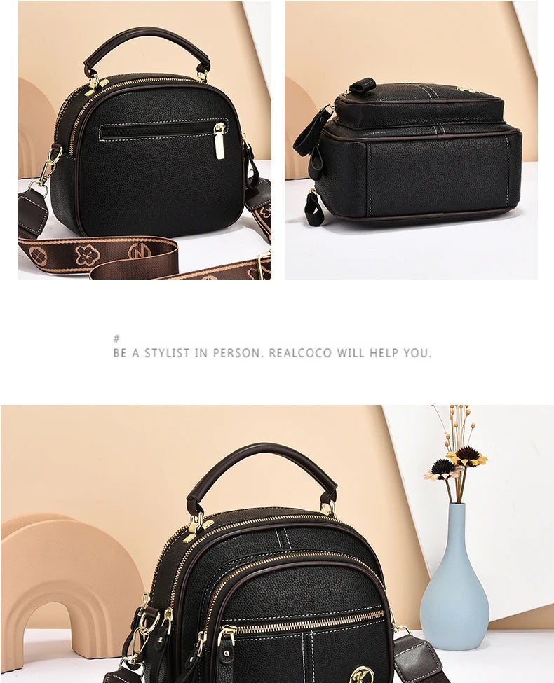 the BARREL BAG - Mini Fashion Crossbody Bag, Trendy Multi-Layer Shoulder Bag, Women's Casual Handbag & Purse