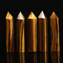 the OBELISK - Natural Stone and Crystals Point Wand, Witchcraft Rose Quartz Amethyst, Home Decoration Mineral Stones, Crafts Room Aquarium Decor