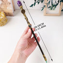 the CONSTELLATION SCEPTER - 1Piece 12 Constellation Crystal Stone Wand, Magic Gem Healing, Home Decor, Easter Halloween Creative Gifts