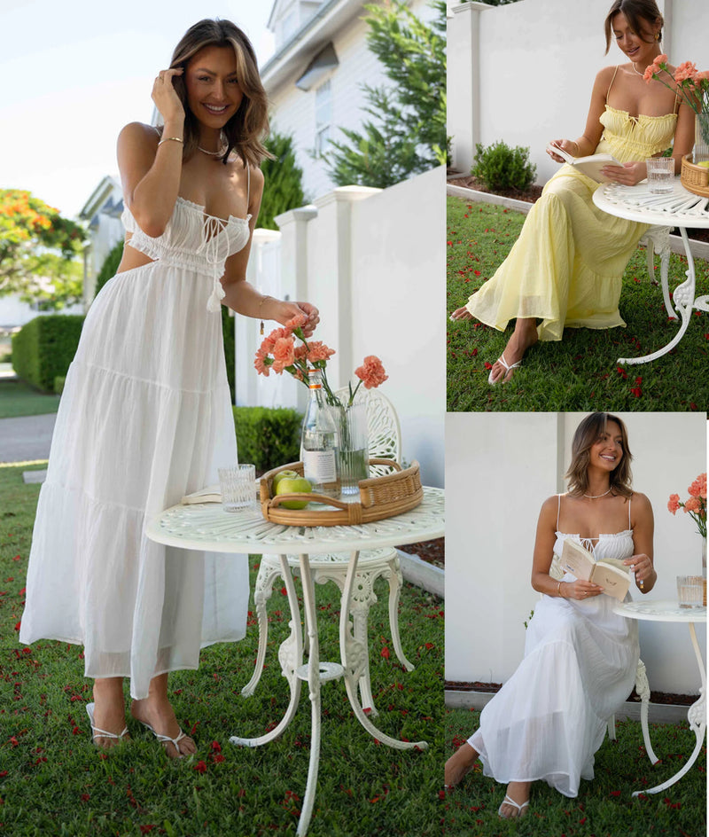 Trendy Casual Summer White Dress for Women Cover-ups Outfits New Boho Hippie Chic Long Maxi Dresses Elegant Party Beachwear