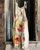 the BOHO JUMPSUIT - Women's Summer Fashion Bohemian 3D Printed Retro Straight-Leg Loose Comfortable Jumpsuit