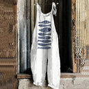 the BOHO OVERALLS - Women's Summer Bohemian Casual Loose Jumpsuit