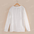 the NATIVE NAVAJO - Vintage Pattern Long Sleeves Autumn Loose Pullover Shirts for Women