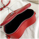 the GOTHIC HEART - Gothic Heart Blade Zipper Chain Crossbody Bags for Women/Girl, Casual Shoulder Purses Handbags