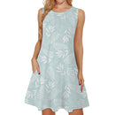 the EXOCTIC BOHO - Bohemian Hawaiian Style Summer Sleeveless Short Skirt Fashion Beach Surfing Party Dress for Women