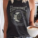 the SURF & TURF TANK - Summer Casual Breathable Tank Top Round Neck Printed Letter Pattern Oversized Women's Loose Top